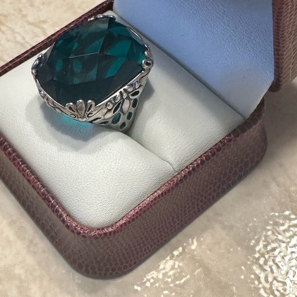 Silpada Teal Ring - Picture 2 of 3
